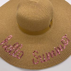 🌻✨Lucky 7 dark beige pink sequins 🍹 ☀️✨